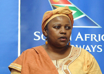 (FILE IMAGE) The former South African Airways Chairperson, Dudu Myeni.