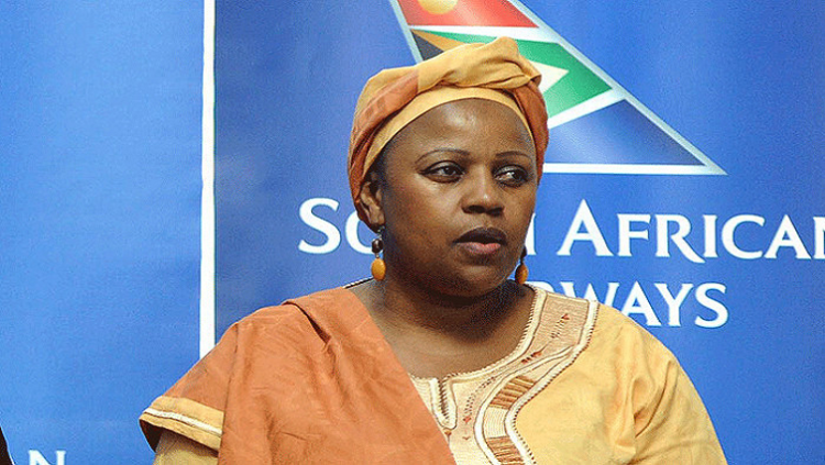 (FILE IMAGE) The former South African Airways Chairperson, Dudu Myeni.