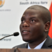 Minister of Justice and Correctional Services Ronald Lamola briefs the media.