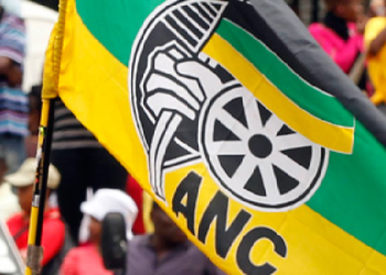 The African National Congress flag. [File image]