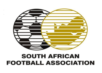 South African Football Association logo.