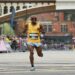 Great CityGames Manchester 2015 - Manchester - 10/5/15 South Africa's Stephen Mokoka finishes second in the men's Morrisons Great Manchester Run Action Images via Reuters / Andrew Boyers