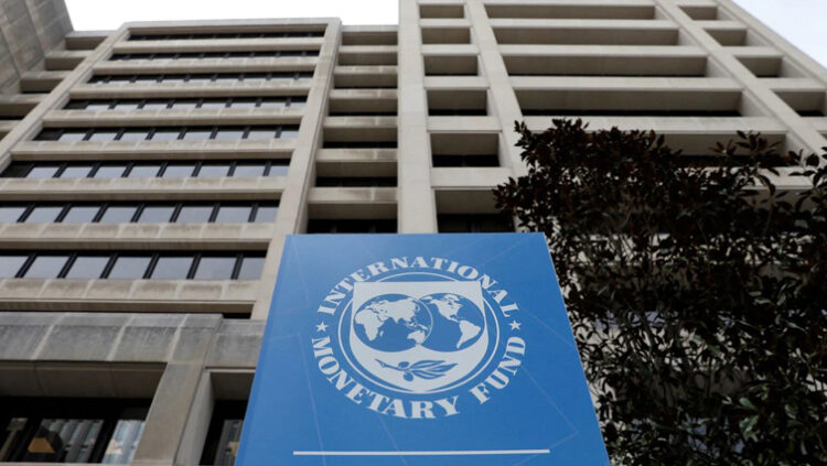 The International Monetary Fund (IMF) headquarters building is seen ahead of the IMF/World Bank spring meetings in Washington, U.S.