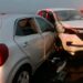 Two vehicles involved in an accident on N3 near  Warden, 10 April 2022