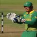 South Africa's Quinton de Kock celebrates after taking the wicket of India's Shreyas Iyer, - Third One Day International - South Africa v India - Newlands Cricket Ground, Cape Town, South Africa - January 23, 2022.