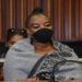 Convicted killer and former police officer Nomia Ndlovu is seen in pictured in the Palm Ridge Magistrate's Court on 22 October 2021.