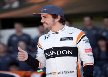 Twice world champion Fernando Alonso.