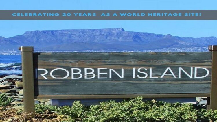 Robben Island sign.