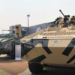 Military vehicles are on display at the Africa Aerospace and Defence (AAD) expo at the Waterkloof Air Force Base near Pretoria, South Africa [File image]