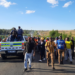 (File Image) A group of Diepsloot residents march towards Extension 1, where murders allegedly took place over the weekend prompting community protests in the area.