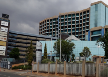 SABC Television Centre building in Auckland Park, Johannesburg
