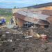 A home completely destroyed by floods in KZN.