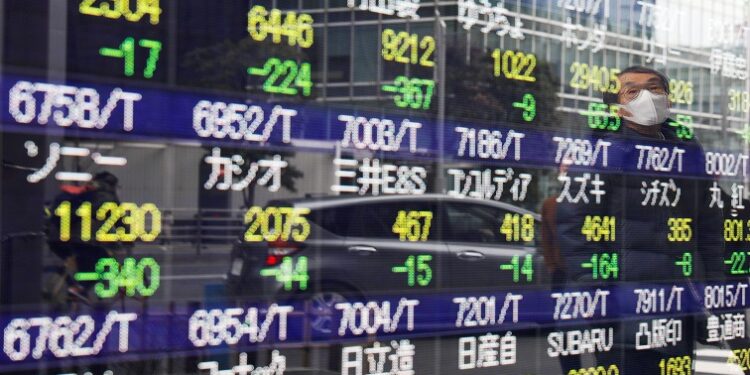In early trade in Asia, Japan's Nikkei shed 1.5%, while South Korean shares fell 0.8% and Australian shares lost 1.2%.