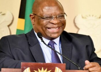 Chief Justice Raymond Zondo speaking at the release of the State Capture Report, January 4, 2022.