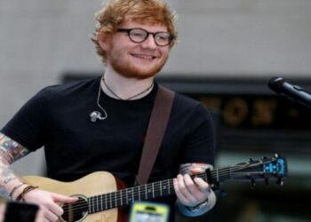 British singer Ed Sheeran.