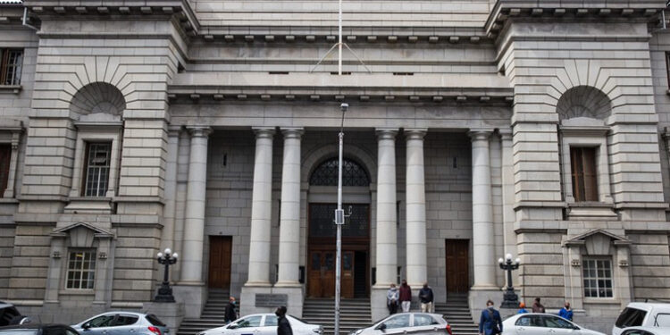 Street view of the Western Cape High Court.