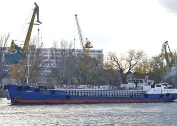 The merchant fuel ship which sank off the coast of Gabes in Tunisia on April 15, 2022 is seen this handout picture taken in Rostov-on-Don, Russia November 12, 2017. Picture taken November 12, 2017.