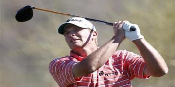 US golfer Steve Stricker.