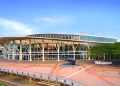 The Durban International Convention Centre.