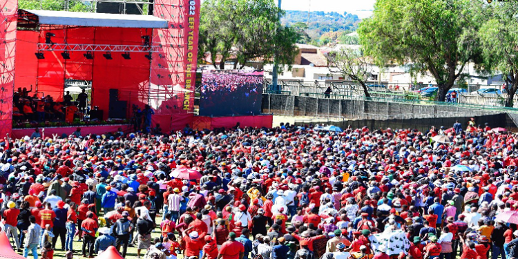 EFF in Middleburg Mhluzi Mpumalanga