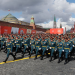 Russian service members march during a parade on Victory Day, which marks the 77th anniversary of the victory over Nazi Germany in World War Two, in Red Square in central Moscow, Russia May 9, 2022. REUTERS/Evgenia Novozhenina/File Photo