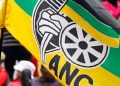 ANC flag seen at an event.