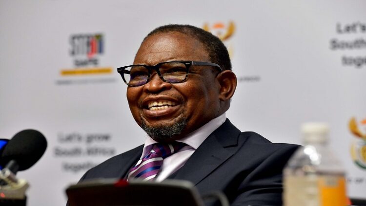 [File Image] Minister Enoch Godongwana addressing the media at the Imbizo Media Centre in Cape Town ahead of the 2022 Budget Speech.