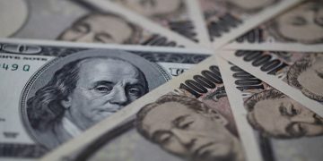 The yen was at 129.14 per dollar on Friday morning, softening on the day after it had reached a two-week peak of 127.5 overnight.