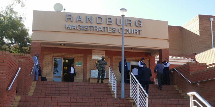 Randburg Magistrates Court.