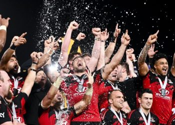 The Crusanders crowned Super Rugby New Zealand Champions.
