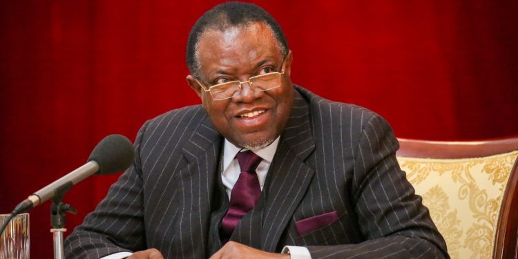 President of the the Republic of Namibia, Dr Hage G. Geingob