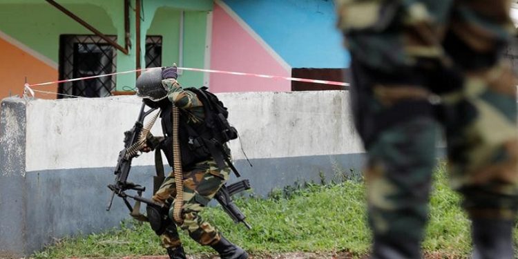 Anglophone insurgents began fighting the Cameroonian military in the South-West and North-West regions in 2017 [File image]