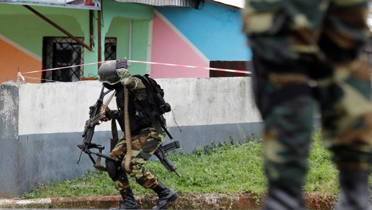 Anglophone insurgents began fighting the Cameroonian military in the South-West and North-West regions in 2017 [File image]