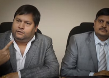 Controversial businessmen Atul and Rajesh Gupta.
