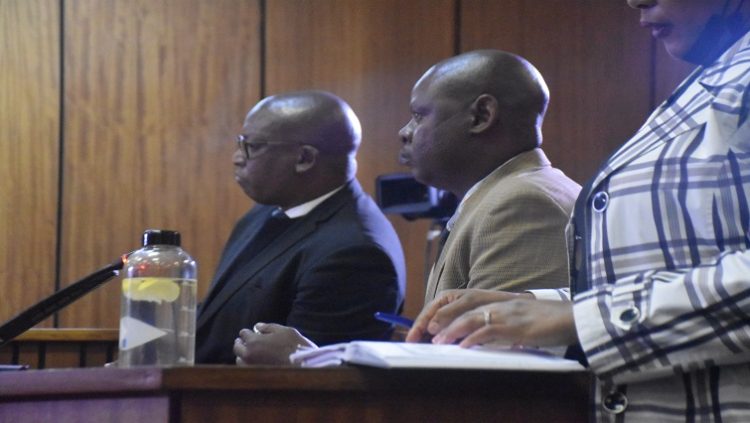Sergeant Thabo Mosia under cross-examination at the North Gauteng High Court in Pretoria.