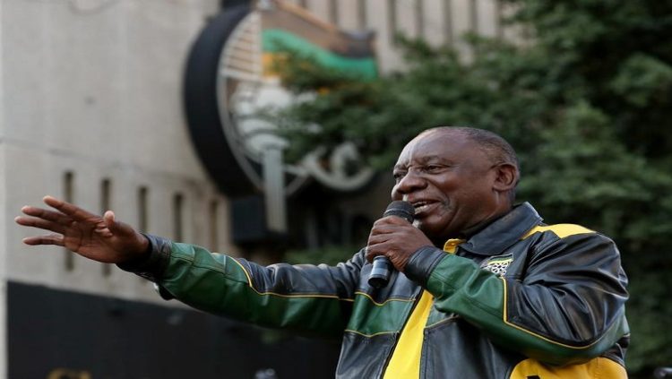 [File Image] President Cyril Ramaphosa addresses supporters of African National Congress (ANC) in Johannesburg.