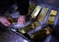 Russian gold exports were worth 12.6 billion pounds ($15.45 billion) last year.