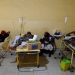 Victims of the attack by gunmen during a Sunday mass service, receive treatment at the Federal Medical Centre in Owo, Ondo, Nigeria, June 6, 2022.