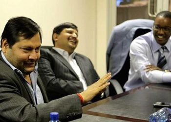 Atul and Ajay Gupta and Duduzane Zuma