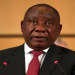 FILE PHOTO: South African President Cyril Ramaphosa attends the opening day of the International Labour Organization's annual labour conference in Geneva, Switzerland June 10, 2019. REUTERS/Denis Balibouse/File Photo