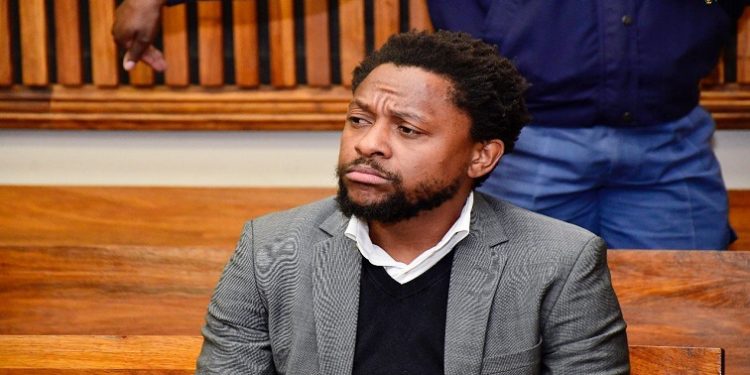 EFF Member of Parliament Mbuyiseni Ndlozi is seen at the Randburg Magistrate's Court on 01 July 2022.