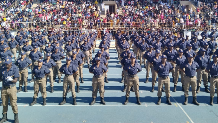 File image: Ekurhuleni Metro police officers.