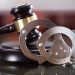 File image: Handcuffs and a court gavel.