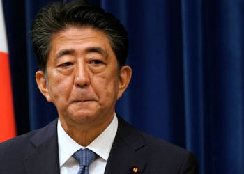 Former Japanese Prime Minister, Shinzo Abe.