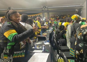 KZN ANC members  attend the Provincial conference in Durban, July 23, 2022