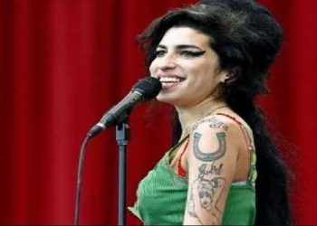 Grammy Award winning artist Amy Winehouse.