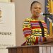[File Image]: Suspended Public Protector, Advocate Busisiwe Mkhwebane speaks at an event.