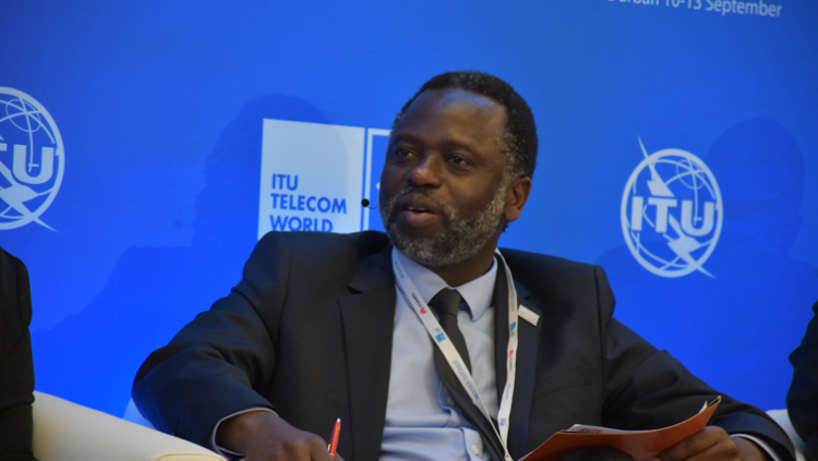 [FILE PHOTO] Professor Tshilidzi Marwala at the ITU Telecomms World Conference in Durban, 2018.