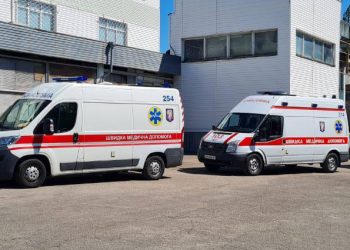 Ukrainian ambulances