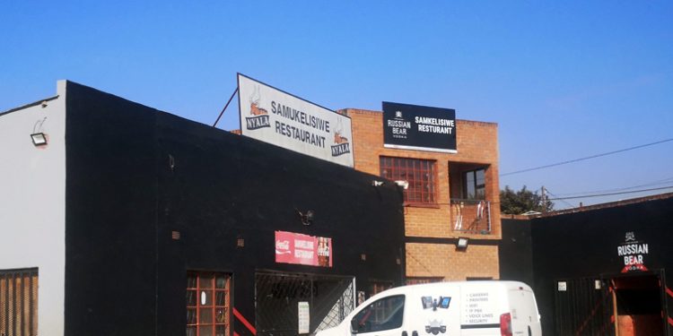 Samkelisiwe tavern in Sweetwaters outside Pietermaritzburg